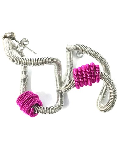 SGP Primavera fuchsia earrings