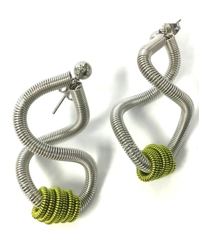 SGP Primavera green earrings