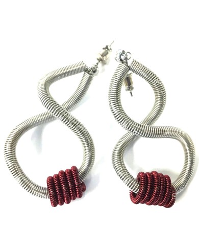 SGP Primavera plum earrings