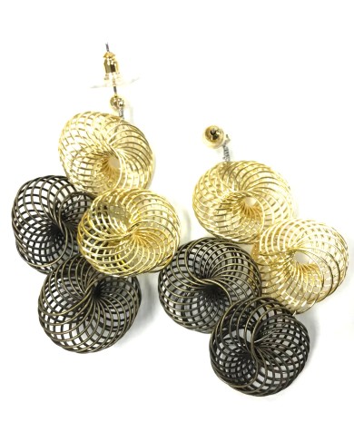SGP ESCARGOT bronze - earrings