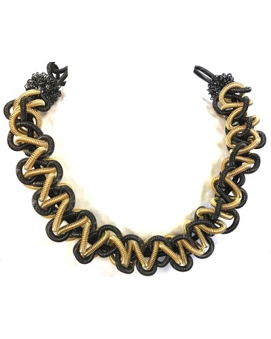 SGP NEW LINKS hematite/gold
