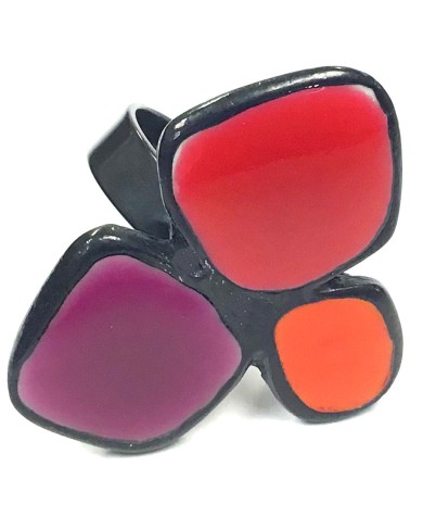 TJ R96D1 red/orange/fuchsia