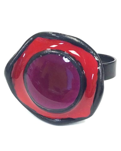 TJ R66D1 red/fuchsia