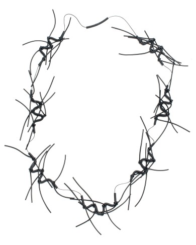SC TWIGS black - necklace
