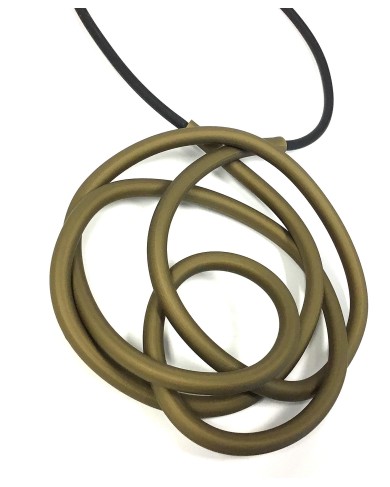 SC XXL MEDAILLON black/bronze - pendant