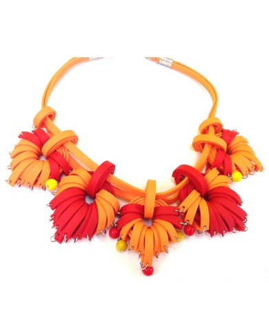 KLA-010 Flower 5 red/orange
