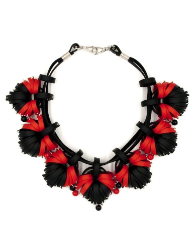 KLA-010 Flower 7 black/red