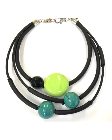 KLA-NC01 lime/petrol/black