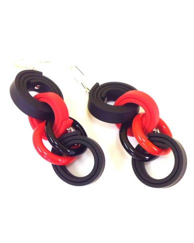 KLAe-01 rings black/red