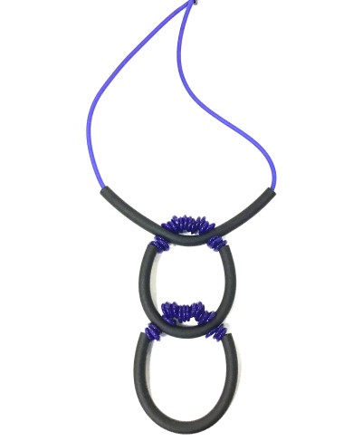 SC Duo blue - necklace