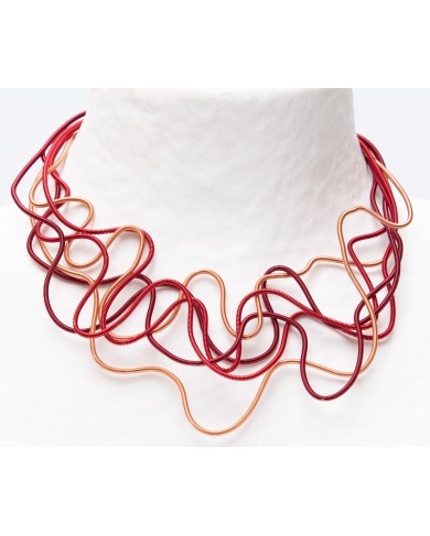 SGP LIANE red/burgundy/peach