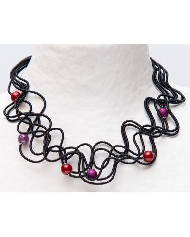SGP LIANE Pearls blk/purple