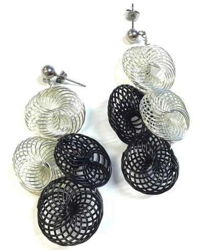 SGP ESCARGOT BW - earrings