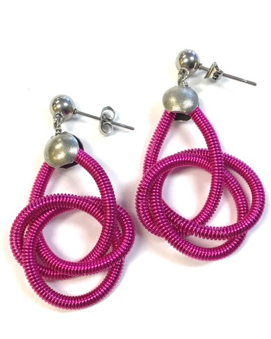 SGP Petale earrings - fuchsia
