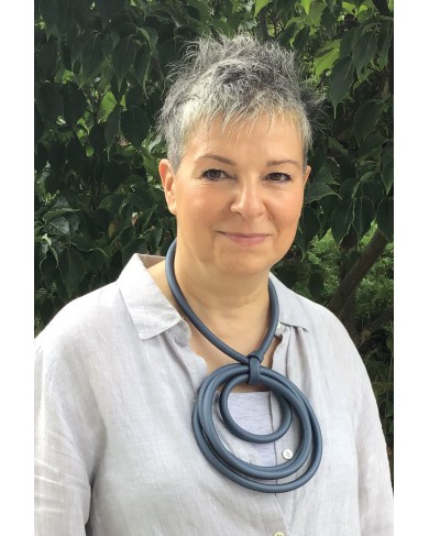 SC Cyclone ardoise - necklace