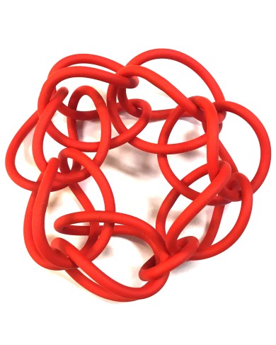 SC OOO red - bracelet stretch