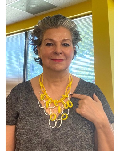 SC METAL RING CLIC yellow