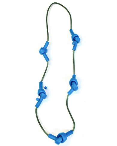 SC KNOTS grey - necklace long