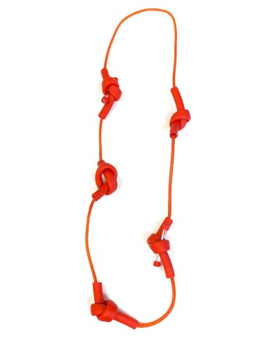SC KNOTS red - necklace long
