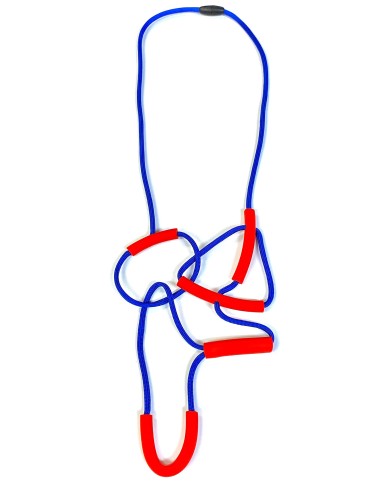 SC CLEM red/blue - necklace