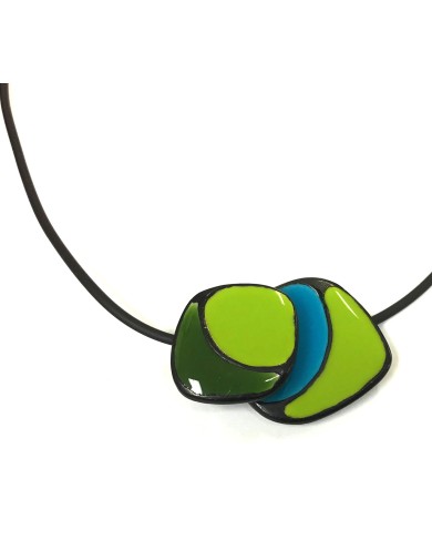 TJ 8A1  green/turquoise