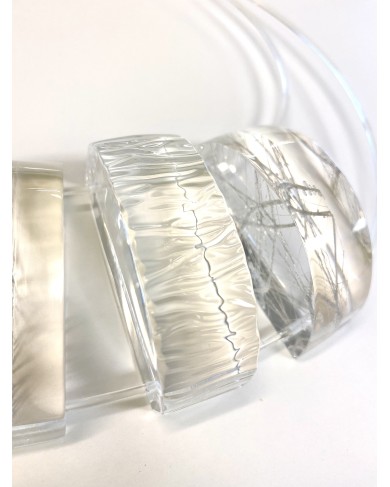 LG - MOOD silver threads - necklace
