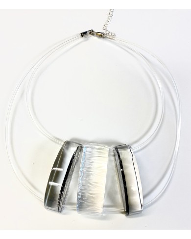LG - MOOD black threads - necklace