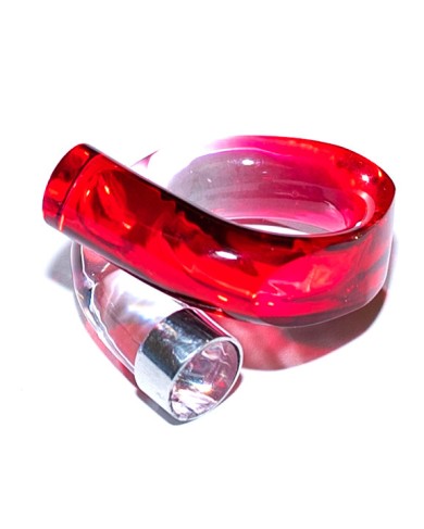 LG - COCO red - wrapped ring