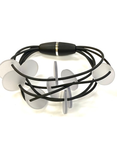 LB DISKS crystal bracelet