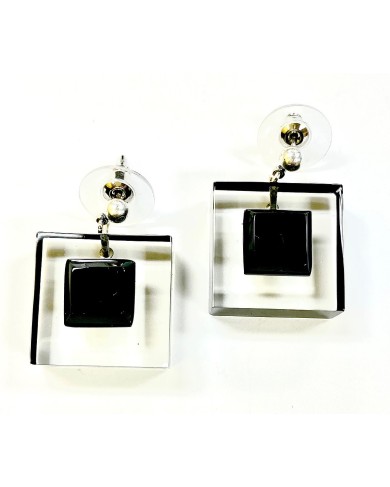LG - ORIENT black - earrings